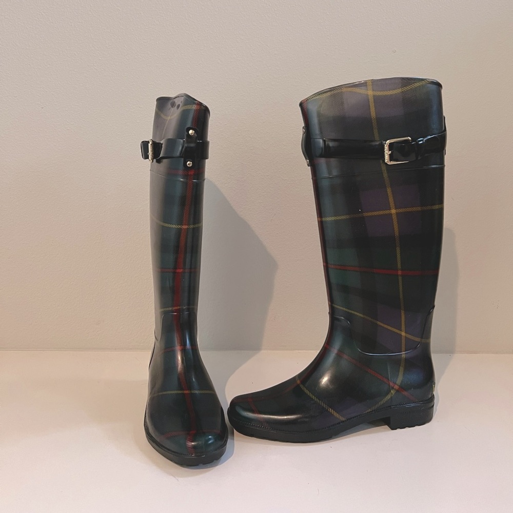 Ralph Lauren Plaid Boots